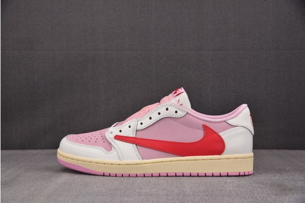 TRAVIS SCOTT AIR JORDAN 1 LOW OG SHY PINK PACK 2026 IQ7604-101