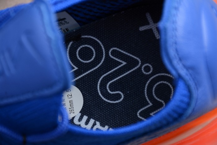 Nike Air Max 270 Flyknit Racer Blue Total Crimson AO1023-101