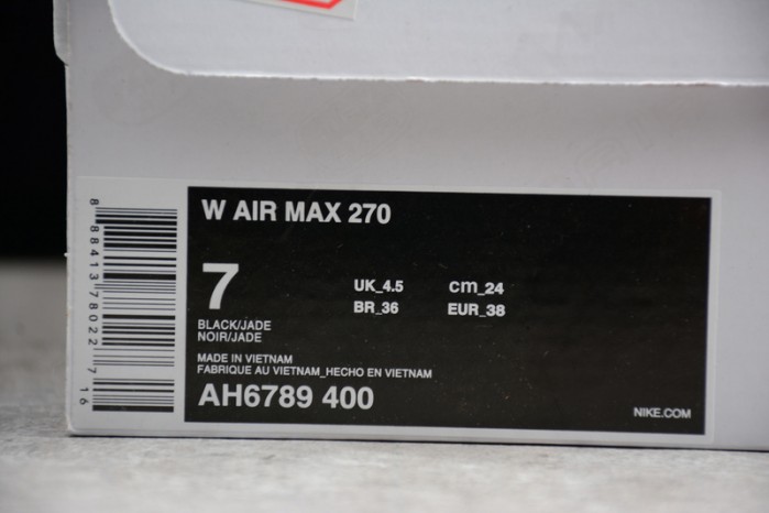 Nike Air Max 270 Ocean Bliss AH6789-400