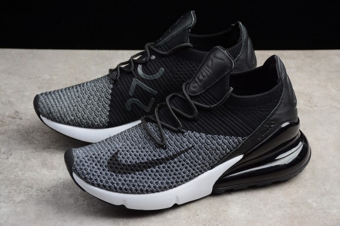 Nike Air Max 270 Flyknit Black White AO1023-001