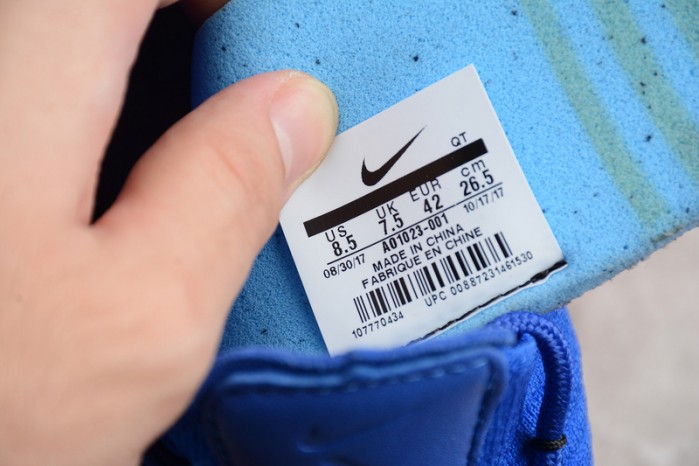 Nike Air Max 270 Flyknit Racer Blue Total Crimson AO1023-101