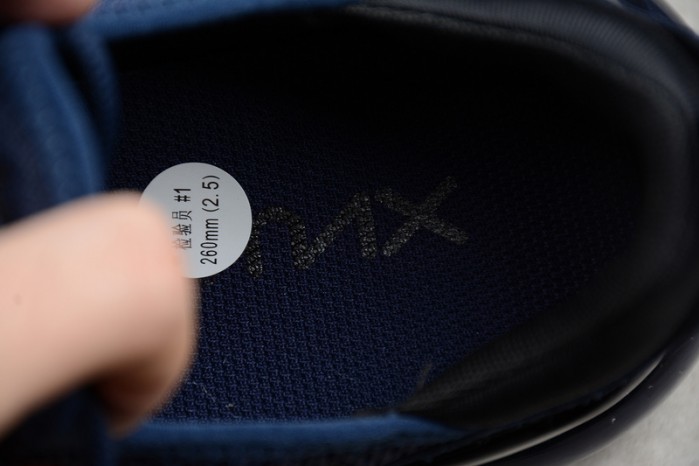 NIKE mens Air Max 270 "Midnight Navy" Black/ White AH8050-400