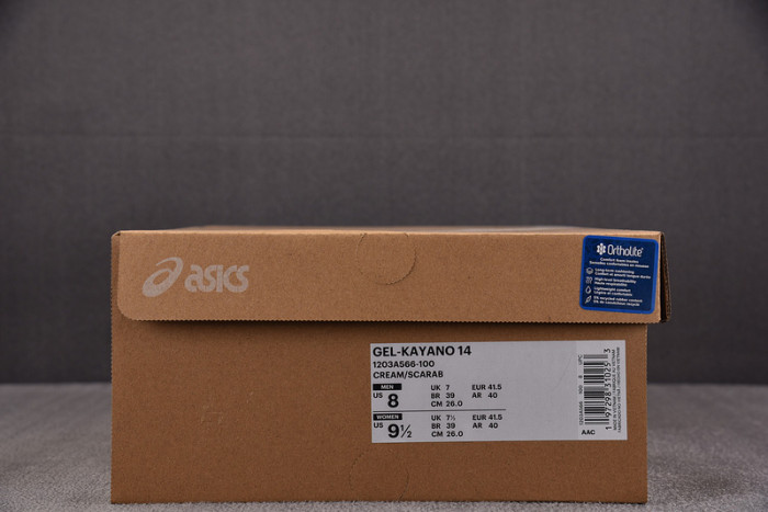 ASICS Gel-Kayano 14 Kith Cream Scarab 1203A566-100