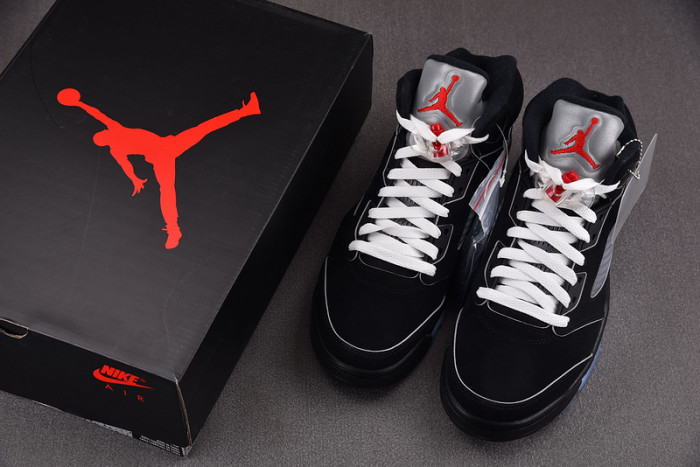 Air Jordan 5 Black Metallic Reimagined 2025 HF3975-001