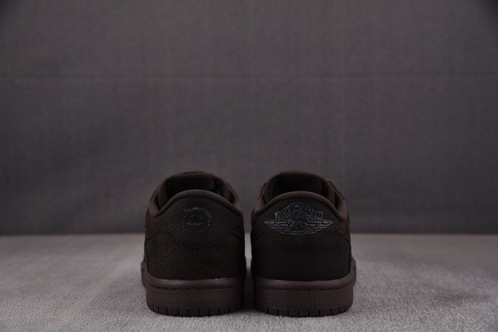 Kids Jordan 1 Retro Low OG SP Travis Scott Velvet Brown DO5442-202