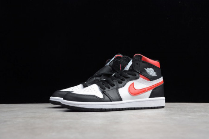 AIR JORDAN 1 BLACK WHITE GYM RED Kids-555088-061