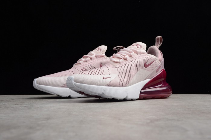 Nike Air Max 270 Barely Rose Pink White Women AH6789-601