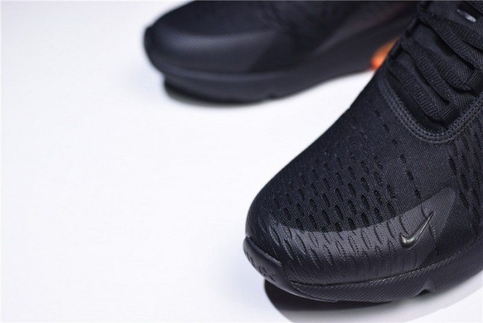NIKE mens AIR MAX 270 “Tonal Orange” black AH8050-008
