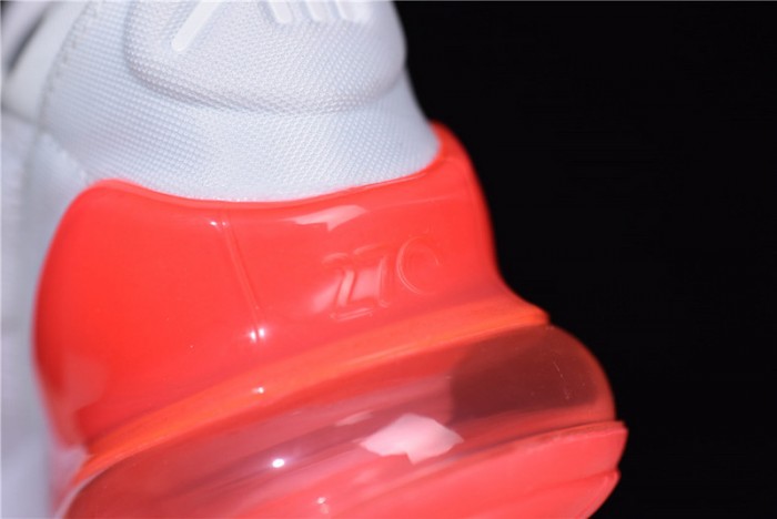 NIKE mens AIR MAX 270 WHITE HOT PUNCH AH8050-103