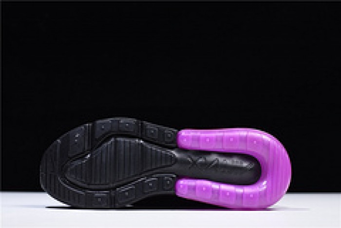 Nike womens Air Max 270 black purple AH6789 016